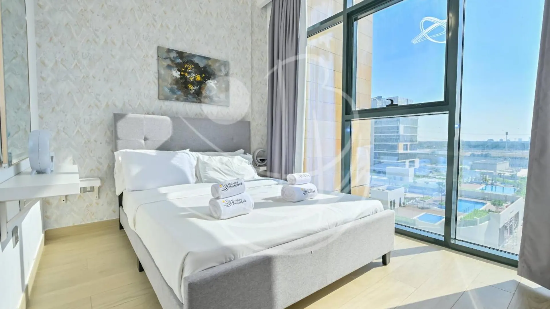 Apartmán Modern Cozy 1Br Retreat Azizi Riviera Dubaj